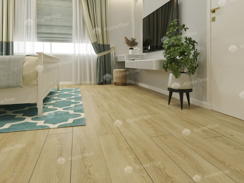 Кварц-виниловая плитка Alpine Floor Eco 135-6 Mc Тисс