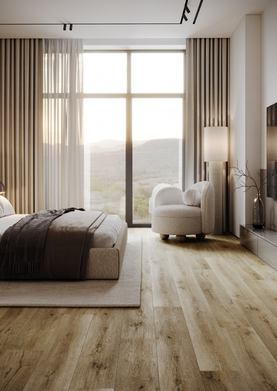 Кварц-виниловый ламинат Fargo Bevel 50-5009-5 Дуб Виргинский