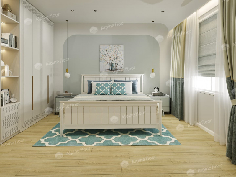 Кварц-виниловая плитка Alpine Floor Eco 135-6 Mc Тисс