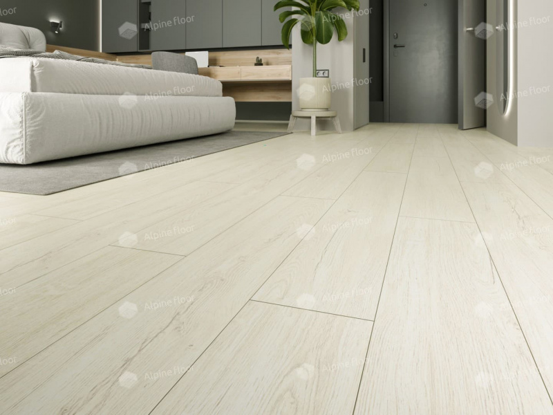 Кварц-виниловая плитка Alpine Floor Секвойя Медовая Есо 6-7 Lvt