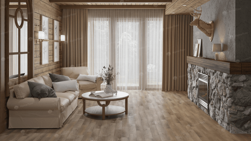 Виниловая плитка Alpine Floor Eco 16-17 Дуб Синистра