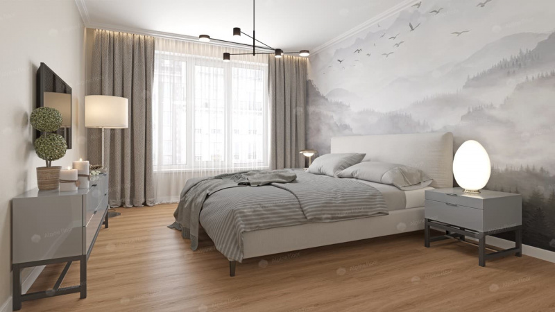 Виниловая плитка Alpine Floor Дуб Рыжий Eco 5-21