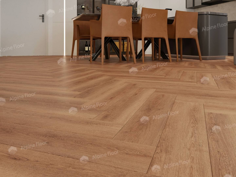 Кварц-виниловая плитка Alpine Floor Дуб Капелла Eco 13-31