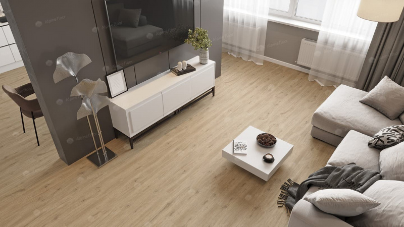 Кварц-виниловая плитка Alpine Floor Анданте Eco 14-10