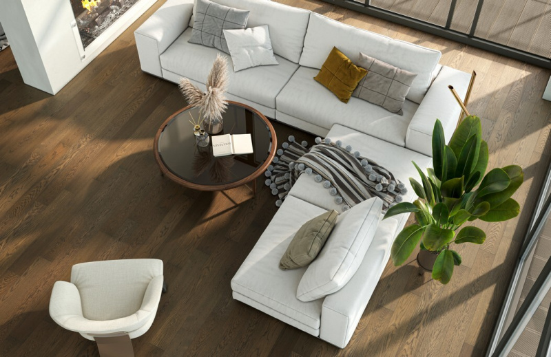 Кварц-виниловый паркет Quartz Parquet 7-410 Дуб Рустикальный