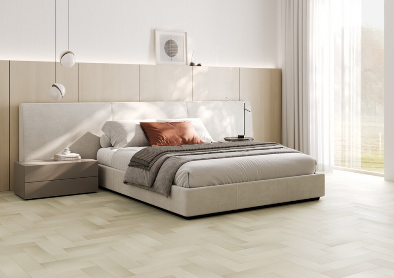 Кварц-виниловый паркет Quartz Parquet 44-400-56 Клён Американский Белый