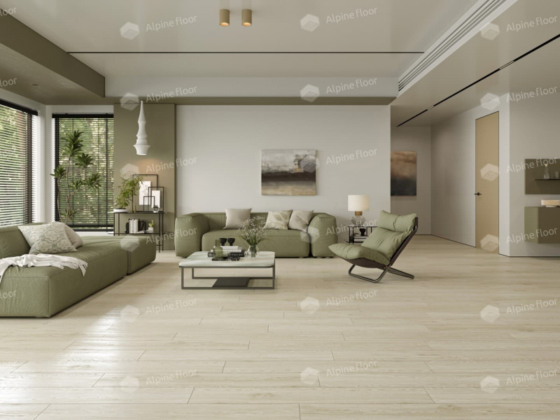Кварц-виниловая плитка Alpine Floor Модерато Eco 14-1101