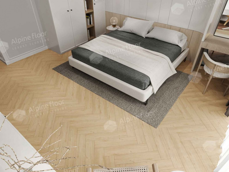 Виниловая плитка Alpine Floor Eco 16-26 Дуб Лесат