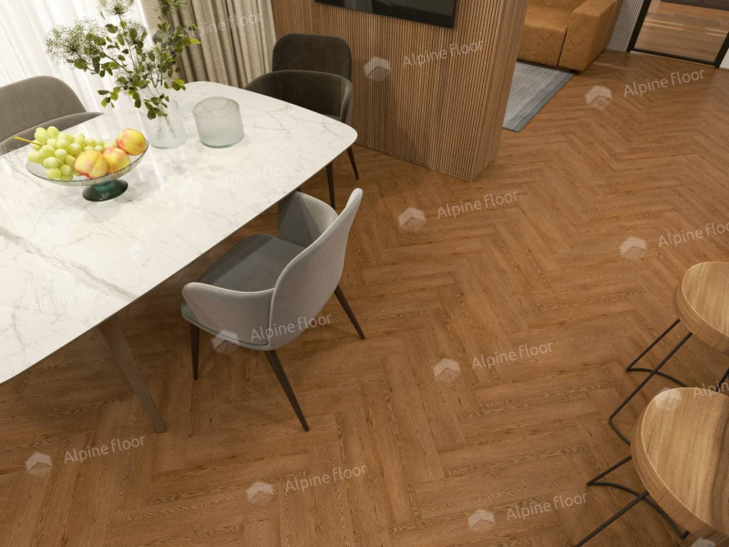 Кварц-виниловая плитка Alpine Floor Дуб Селена Eco 13-32