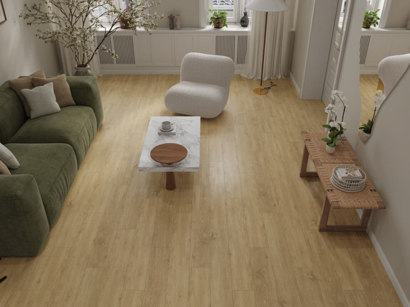 Кварц-виниловая плитка Alpine Floor Гранд Секвойя Миндаль Eco 11-608 Мс
