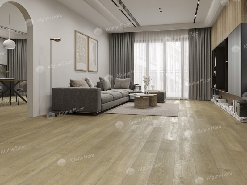 Виниловая плитка Alpine Floor Eco 3-36 Дуб Скандинавия