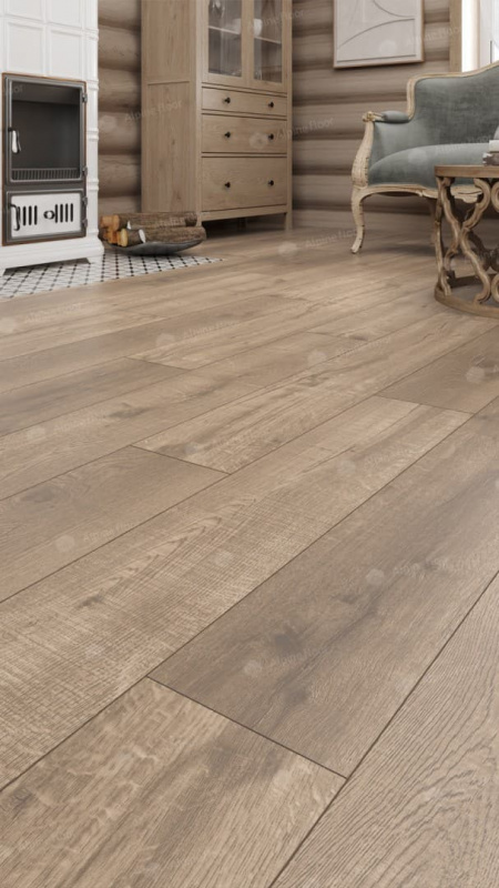 Кварц-виниловая плитка Alpine Floor Дуб Натуральный Eco 2-5