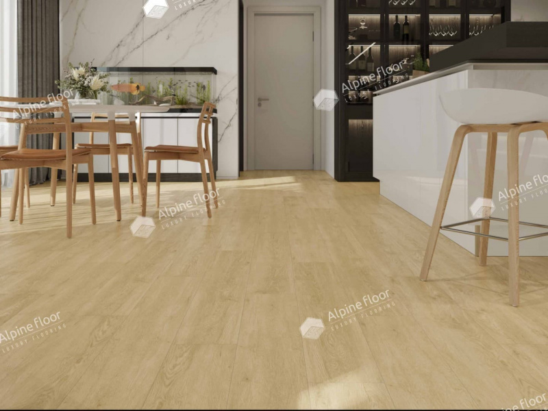 Виниловая плитка Alpine Floor Дуб Кремовый Eco 3-23