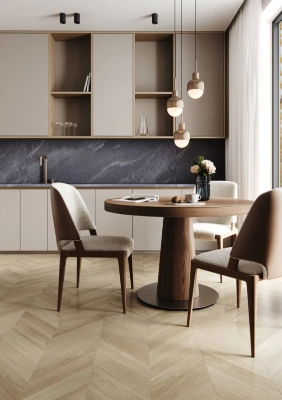 Кварц-виниловый паркет Quartz Parquet 99-405 Дуб Лимба